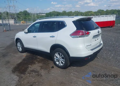 2014 Nissan Rogue Sv из США, поврежденный, VIN 5N1AT2MV3EC770420